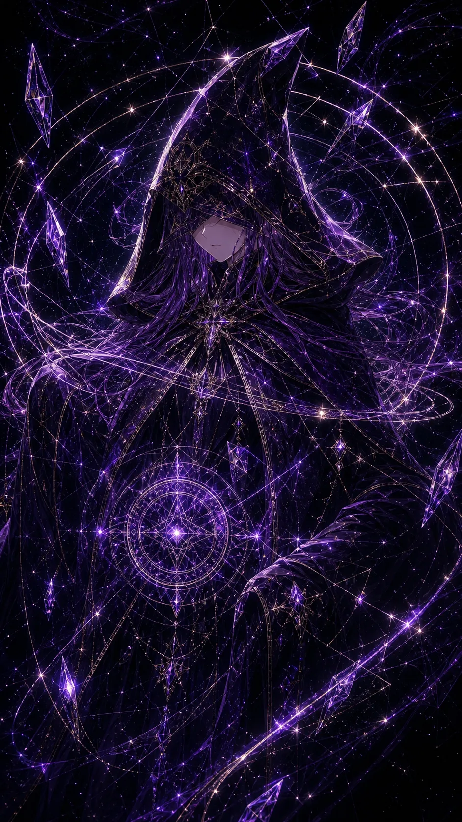 Caster 星光重构英灵海报